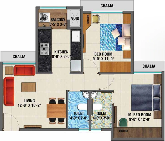 1 BHK Flat in Arihant Aayan in Titwala, Thane - Image 829174