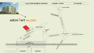 Location of Arihant Aloki - Image 210573