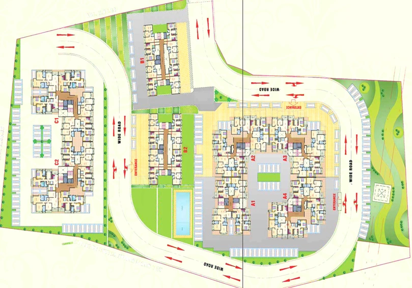 Master Plan of Arihant Aloki in Karjat, Thane - Image 210575