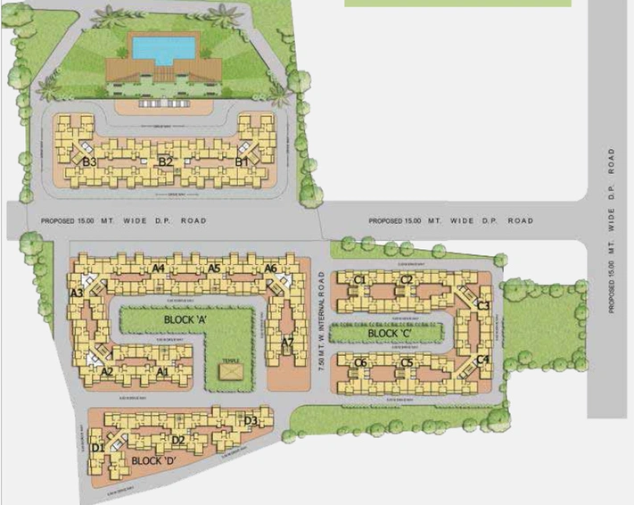 Master Plan of Arihant Anmol in Badlapur East, Thane - Image 210600