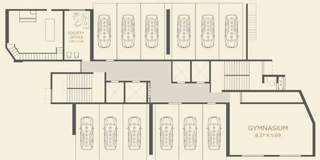 Master Plan of NDW Crest in Dadar West, Mumbai - Image 210642
