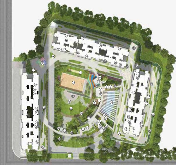 Master Plan of Godrej Emerald in Ghodbunder Road, Thane - Image 210689