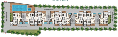 Master Plan of Luxofy Eleva Suites in Calangute, Goa - Image 210765