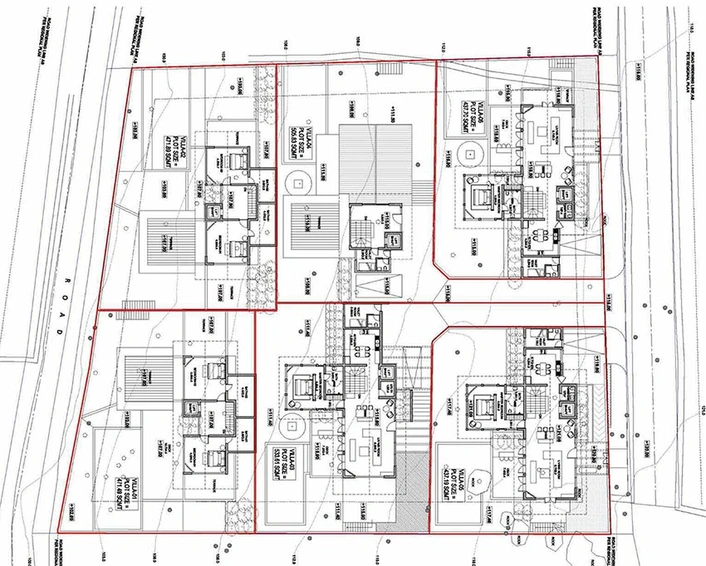 Master Plan of Rio 6 Assagao in Assagao, Goa - Image 210810