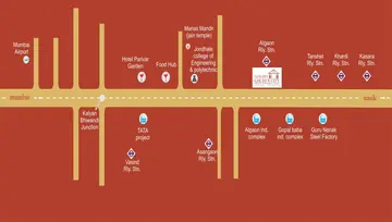 Location of Sanghvi Golden City - Image 210839