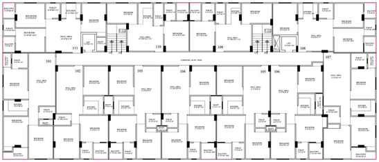 Floor Plan of Shri Anandam Heights in Ajmer Road, Jaipur - Image 117102
