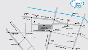 Location of Aksha Concord Amulyam - Image 210955
