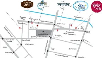 Location of Aksha Vrundavan 2 - Image 210965