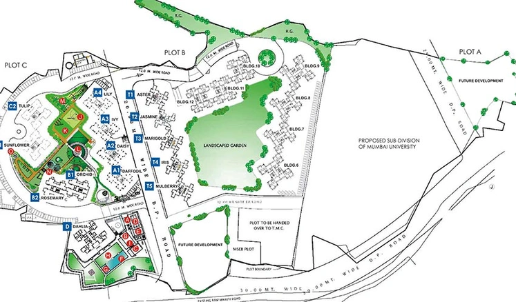 Master Plan of Runwal Garden City in Dombivli, Thane - Image 211132