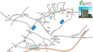 Location of Shakti Sai Shrushti - Image 211148