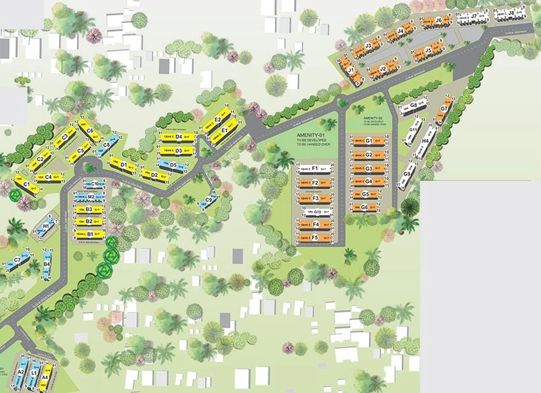 Master Plan of Xrbia Vangani in Badlapur West, Thane - Image 211160