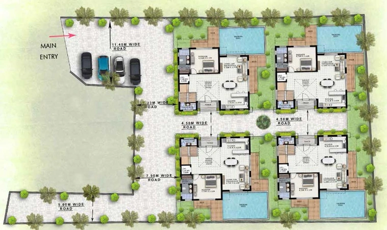 Master Plan of Ellora Azalea in Candolim, Goa - Image 211196