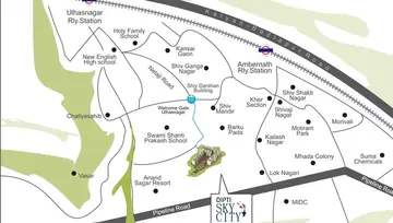 Location of Dipti Skycity - Image 211184