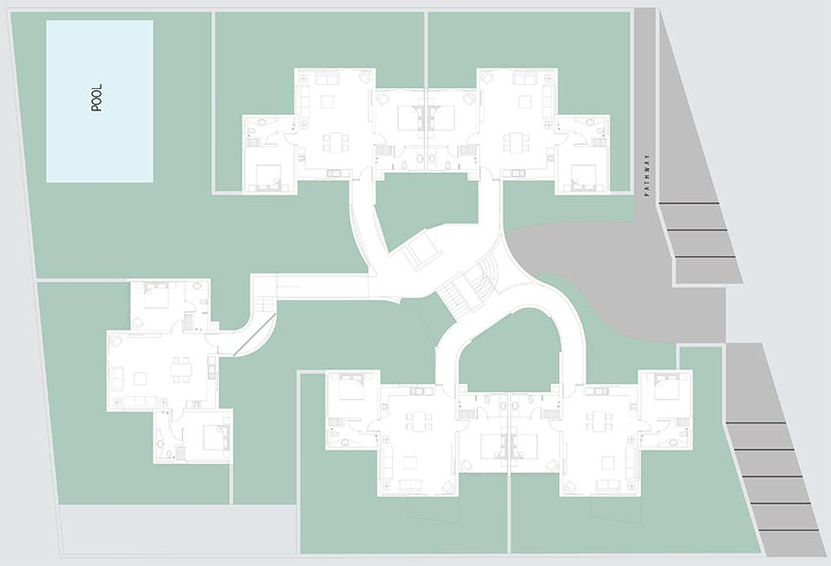 Master Plan of Vianaar El Rosario in Reis Magos, Goa - Image 211215
