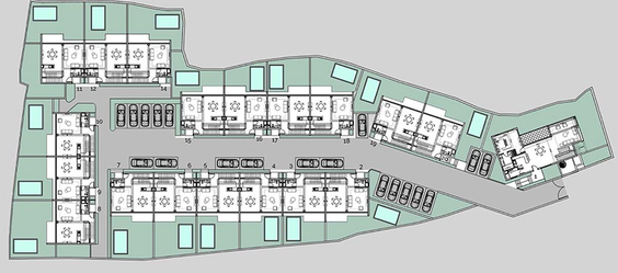Master Plan of Vianaar La Olvera in Parcem, Goa - Image 211220