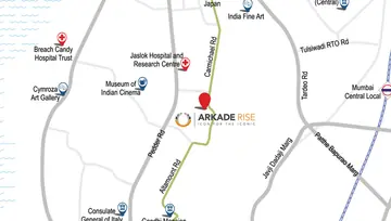 Location of Arkade Rise - Image 211263