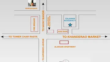 Location of Ashtavinayak Gajanan Residency - Image 118849