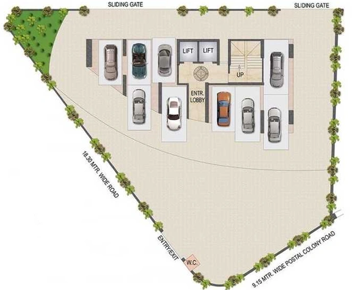 Master Plan of Metro Swiss Boulevard in Chembur East, Mumbai - Image 213256