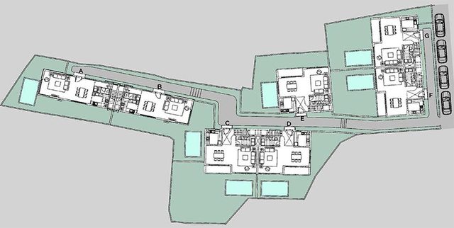 Master Plan of Vianaar La Caleta A in Saipem, Goa - Image 211328