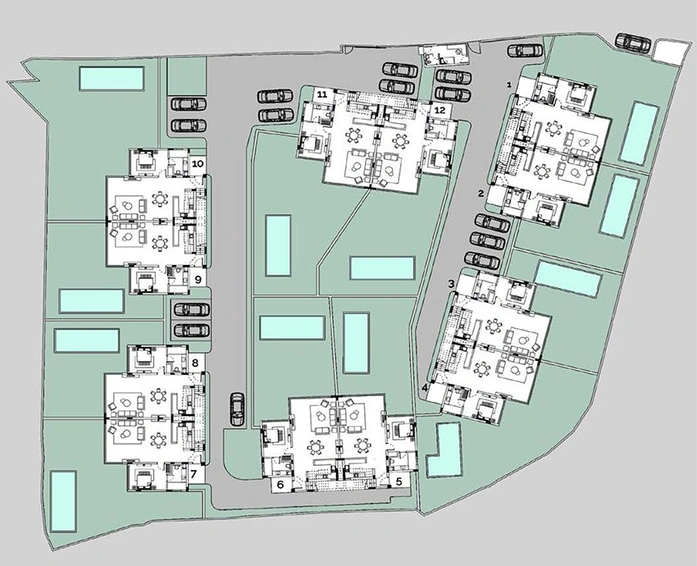 Master Plan of Vianaar La Caleta B in Saipem, Goa - Image 211334