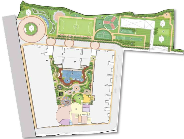 Master Plan of Siddha Passcode Live More in Wadala, Mumbai - Image 211345