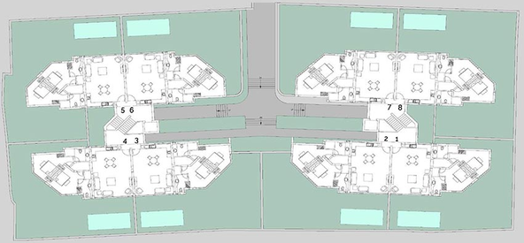 Master Plan of Vianaar La Estella 1 in Nerul, Goa - Image 211362