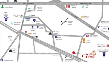 Location of Pragati Sky Crest - Image 211465