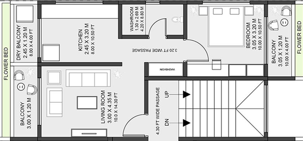 1 BHK Flat in Raut The Galaxy One in Shirur, Pune - Image 829411