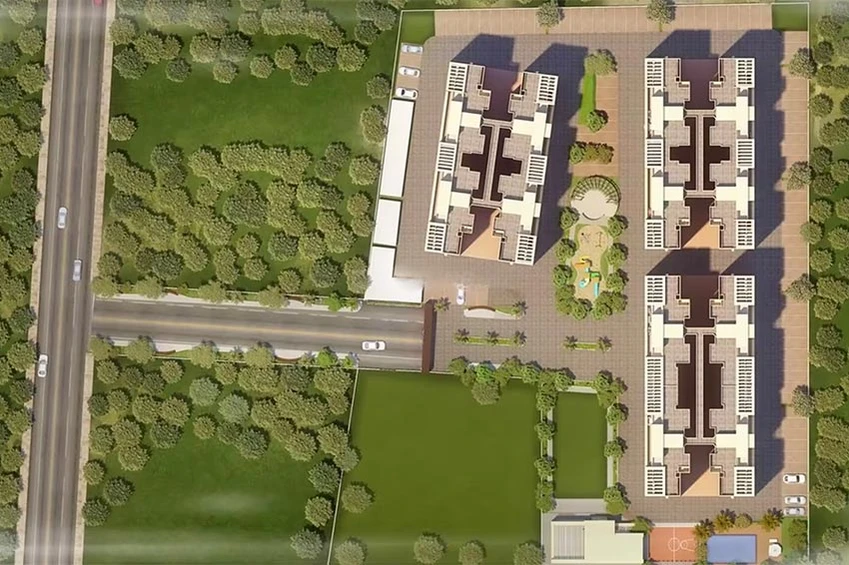Master Plan of Ravinanda Trinity in Wagholi, Pune - Image 211654