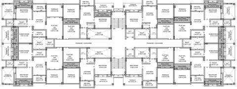Floor Plan of SB Sai Sanskruti in Wagholi, Pune - Image 211688
