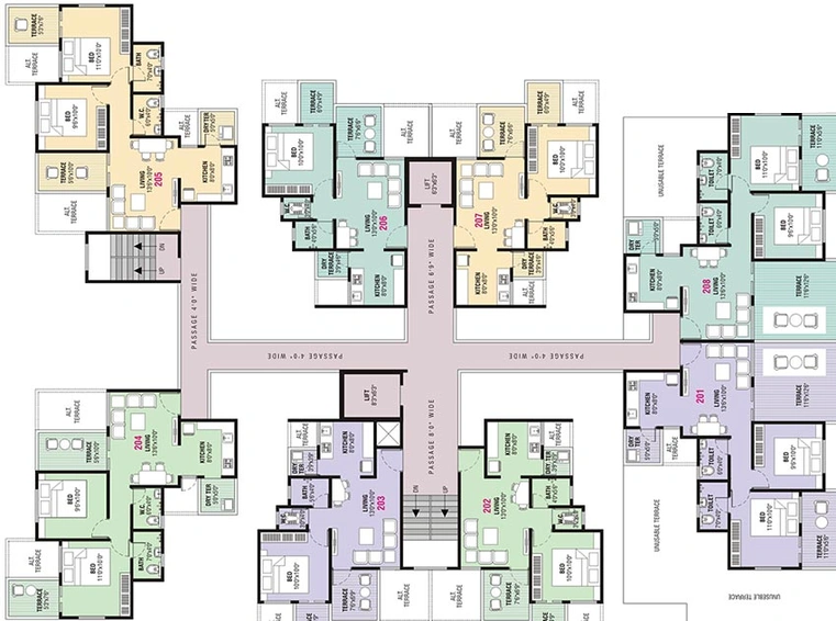 Floor Plan of Swastik Spira Phase 2 in Chikhali, Pune - Image 211801