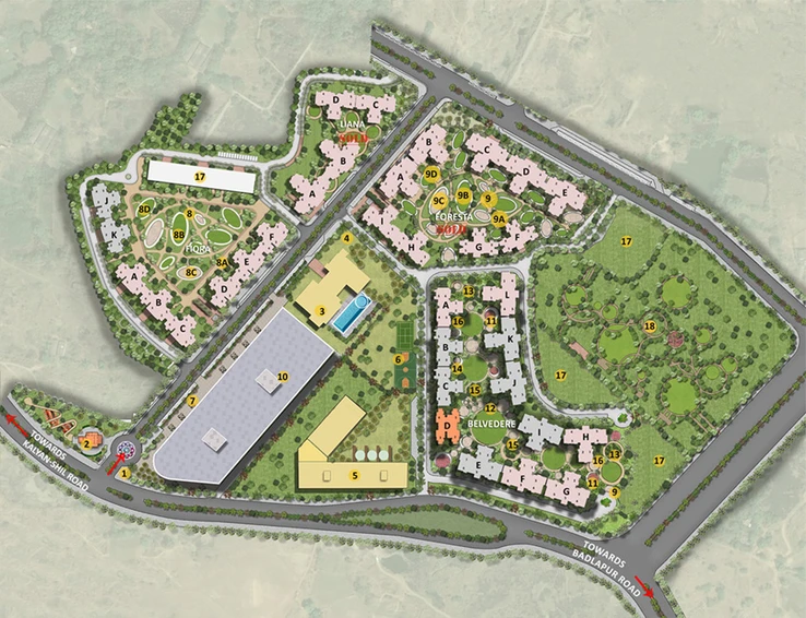 Master Plan of Lodha Casa Premier in Dombivli, Thane - Image 211833