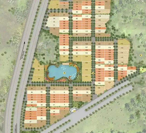 Master Plan of Lodha Codename One & Only in Bhiwandi, Thane - Image 211873