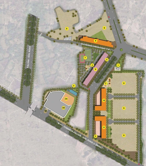 Master Plan of Lodha Crown in Majiwada, Thane - Image 211892
