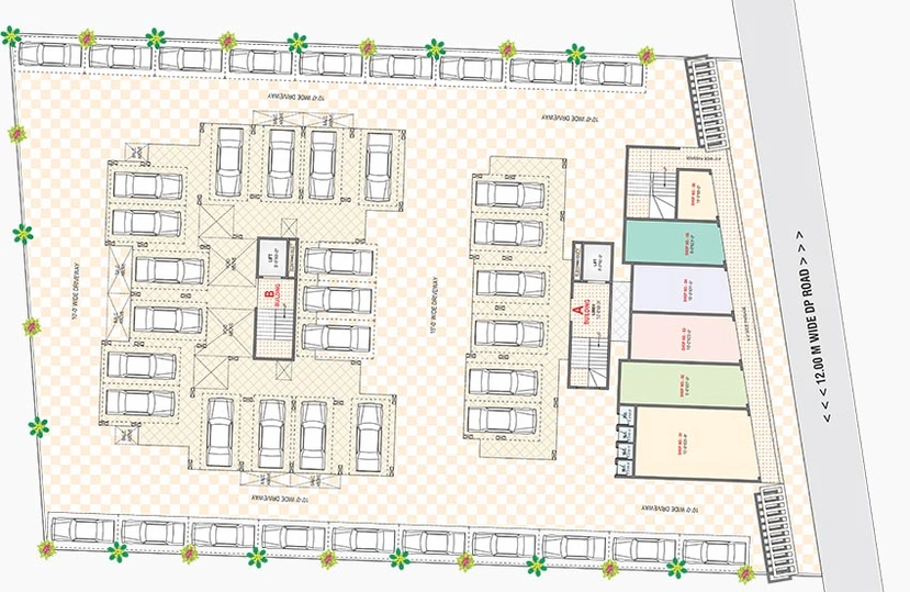 Master Plan of Classic Amrut in Rajgurunagar, Pune - Image 211921