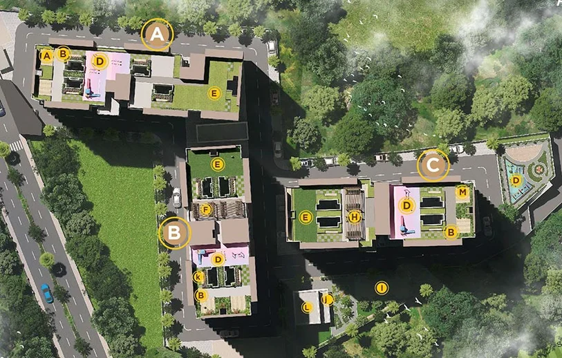 Master Plan of Raviraj One Residency in Ambegaon, Pune - Image 211962