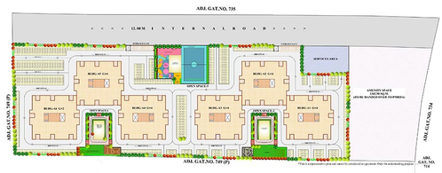Master Plan of Unicon Akshar in Perne, Pune - Image 211994