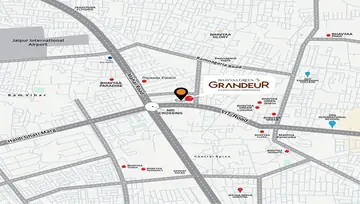 Location of Aradhana Bhavyaa Green Grandeur - Image 117737