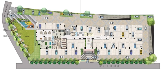 Master Plan of Aradhana Bhavyaa Green Grandeur in Jagatpura, Jaipur - Image 117739