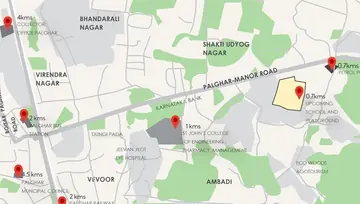 Location of SK Omkar Heights - Image 212364