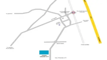 Location of Oswal Dream City - Image 212385