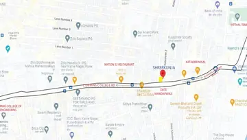 Location of Badhekar Shreekunja - Image 212433