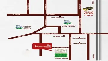 Location of Swara Shree Siddhivinayak Residency - Image 212516