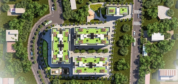 Master Plan of Quba Humsaaz Homes in Bhiwandi, Thane - Image 212581