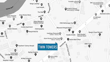 Location of Quba Twin Towers - Image 212624