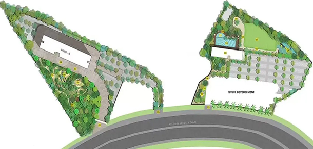 Master Plan of Lodha Crown 1 in Ghodbunder Road, Thane - Image 212647
