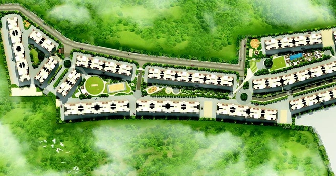 Master Plan of Pristine City in Wagholi, Pune - Image 212672