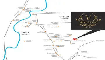 Location of Makwana Vrindanand Elite - Image 212827