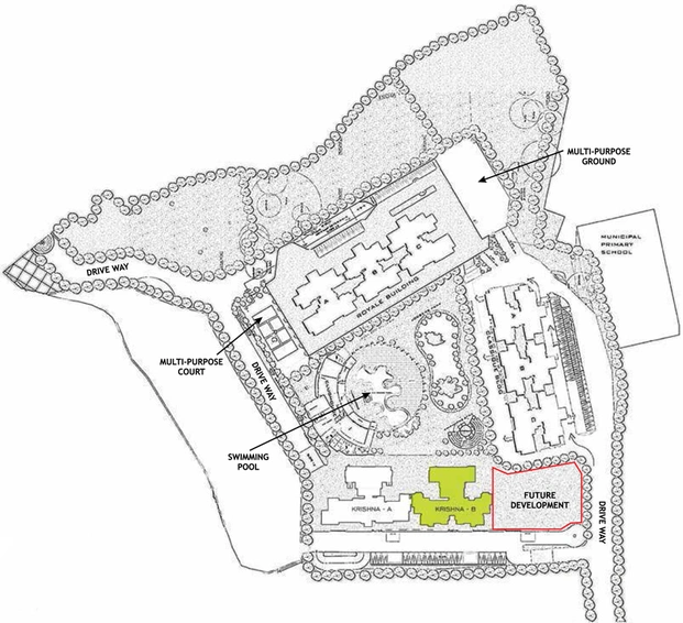Master Plan of Neelkanth Palms in Kapurbawdi, Thane - Image 213251