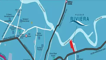 Location of Poddar Riviera - Image 212940